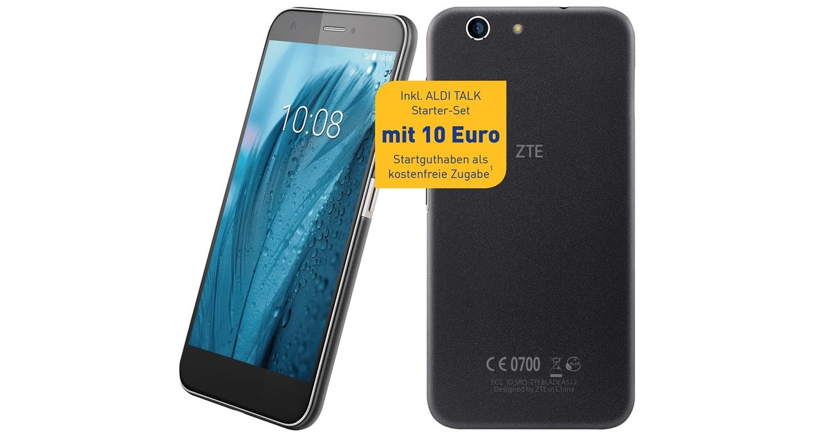Aldi-Handy: ZTE Blade A512 für unter 100 Euro – lohnt sich ...