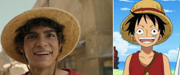 „One Piece“: Netflix' Live-Action-Cast und die originalen Anime-Charaktere im Vergleich
