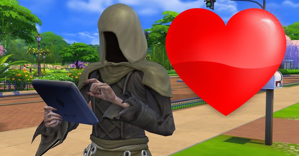 Sims 4 Kann Man Den Sensenmann Heiraten Die Sims 4: So süß ist der Sensenmann wirklich
