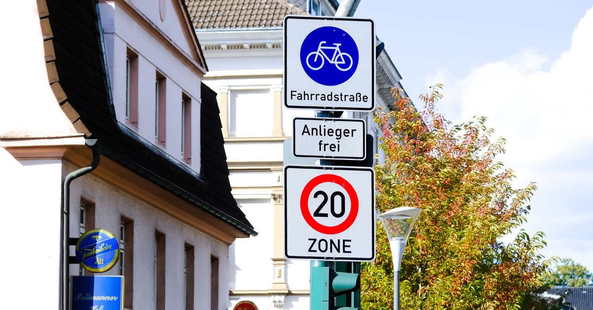 „Anlieger frei”-Schild: Wer kontrolliert das schon?