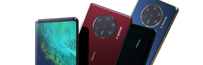 Nokia 10 PureView: So könnte das Kamera-Handy mit 6 Linsen aussehen