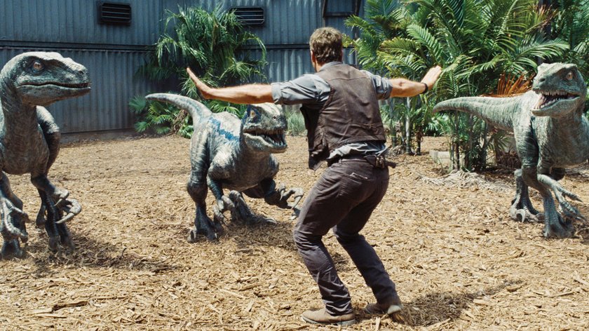 „Jurassic World 3“-Bild enthüllt neuen Star – und Messerkampf mit Dinos?