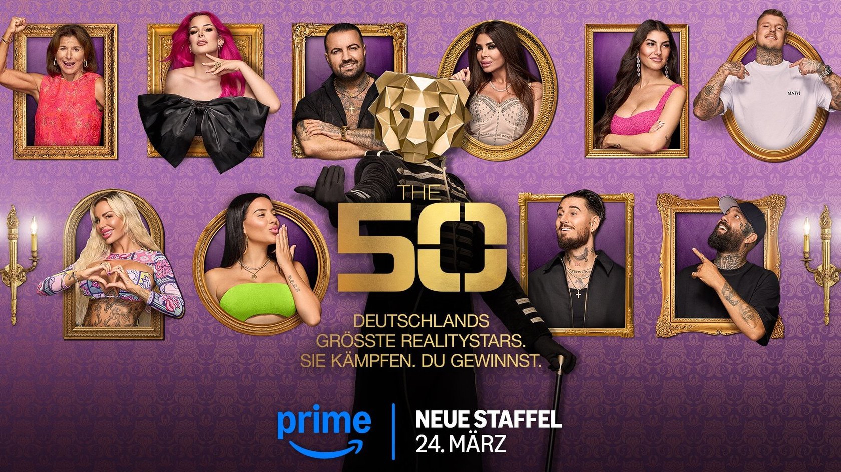 „The 50“: Wer ist der mysteriöse Löwe der neuen Staffel von Amazons Chartstürmer?