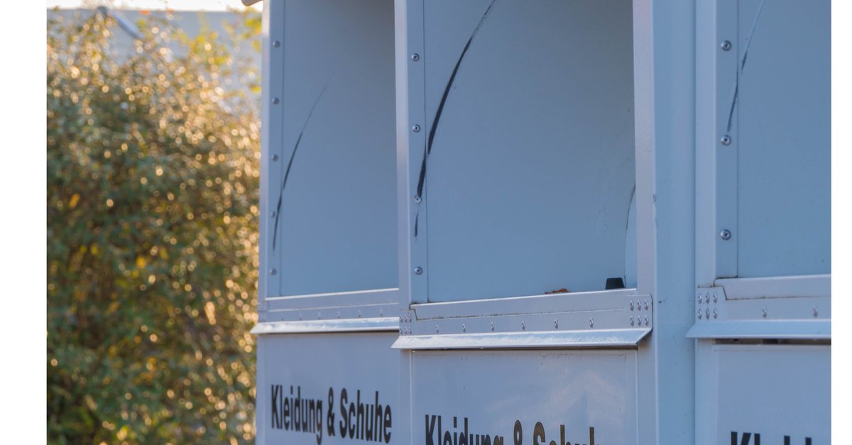 Wo ist der nächste Altkleidercontainer in meiner Nähe?