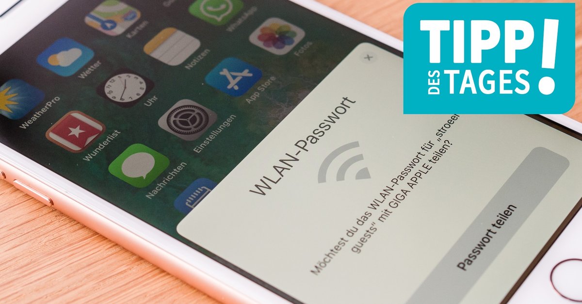 Wlan Passwort Vom Iphone Anzeigen Und Teilen So Gehts