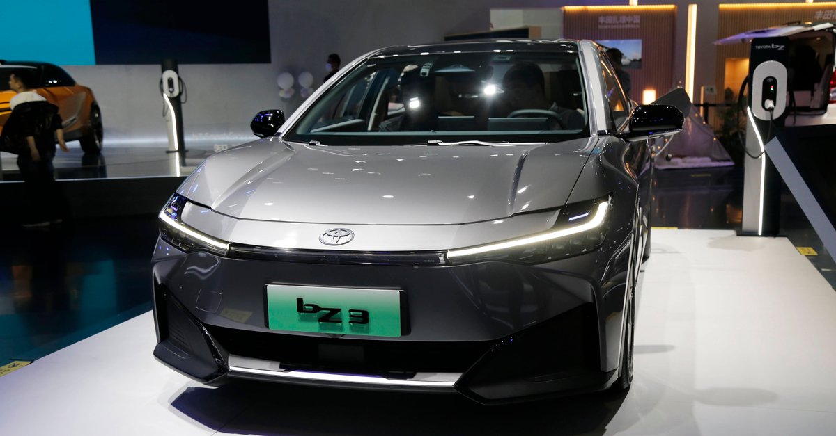 Toyota: E-Autos stehen vor großen Problemen