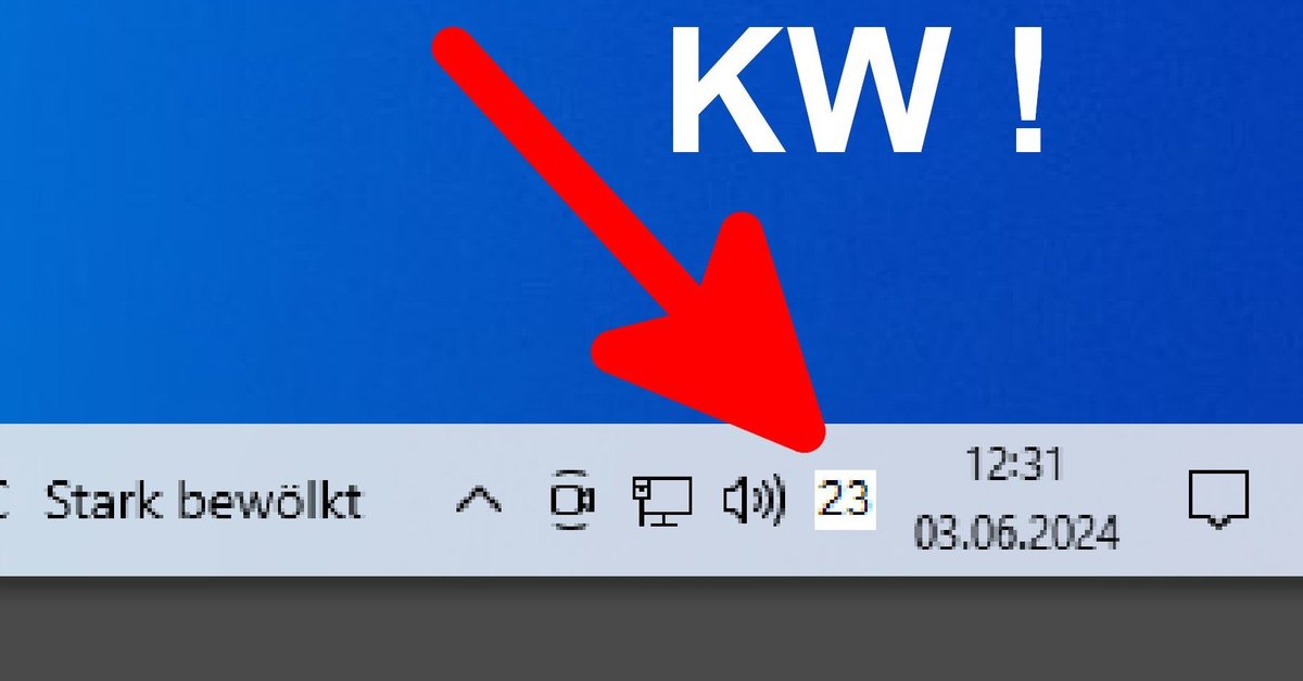 Windows 10/11: Kalenderwoche (KW) In Taskleiste Anzeigen