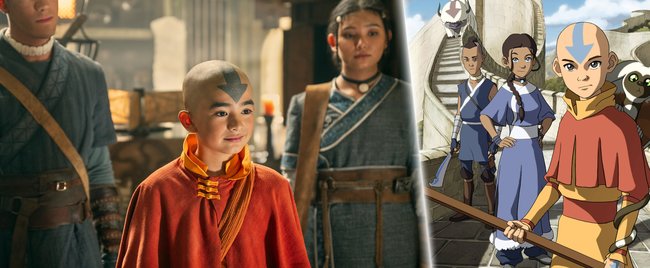 „Avatar“: Die Netflix-Charaktere im Vergleich zu den Original-Figuren aus „Herr der Elemente“