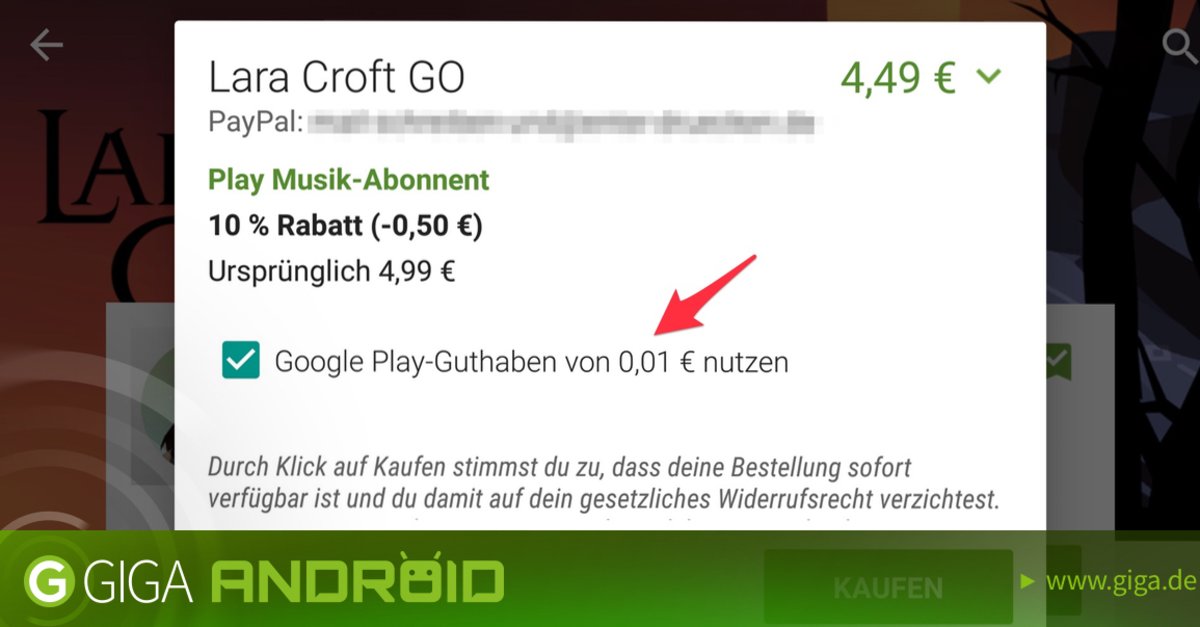 Zahlungsmethoden Google Play