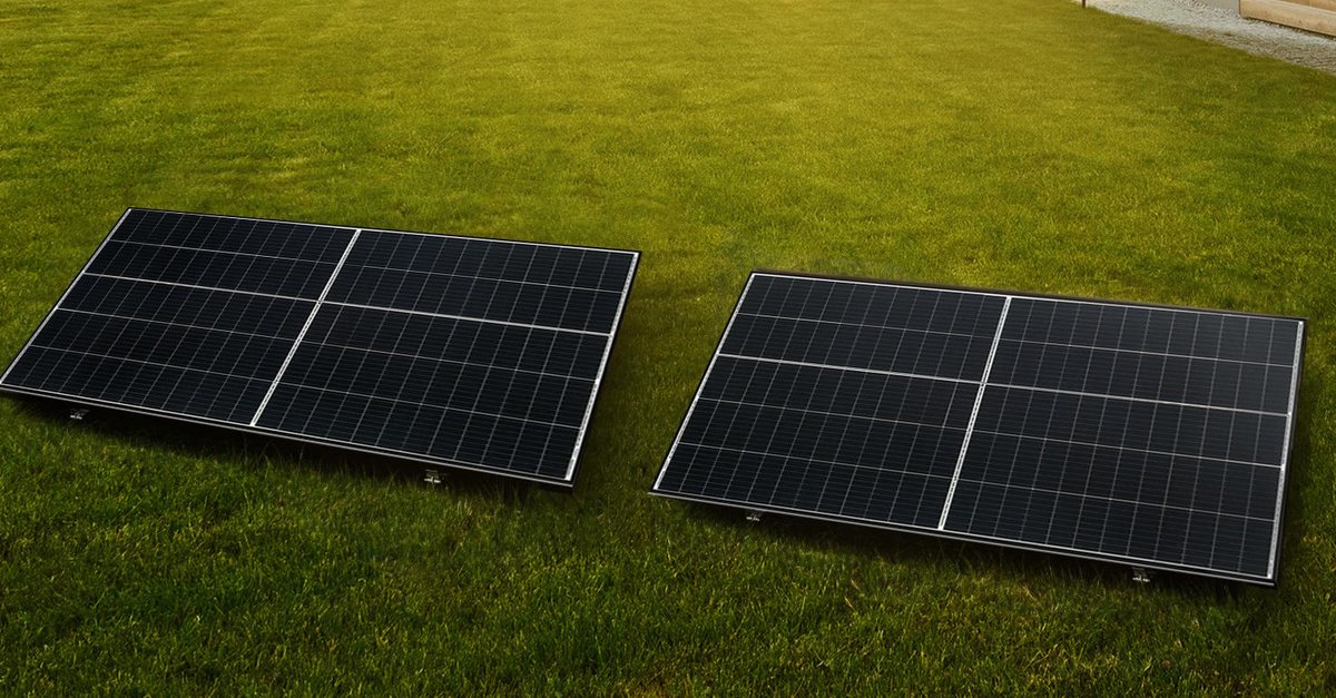 Legal 1,080 watts with only two solar cells