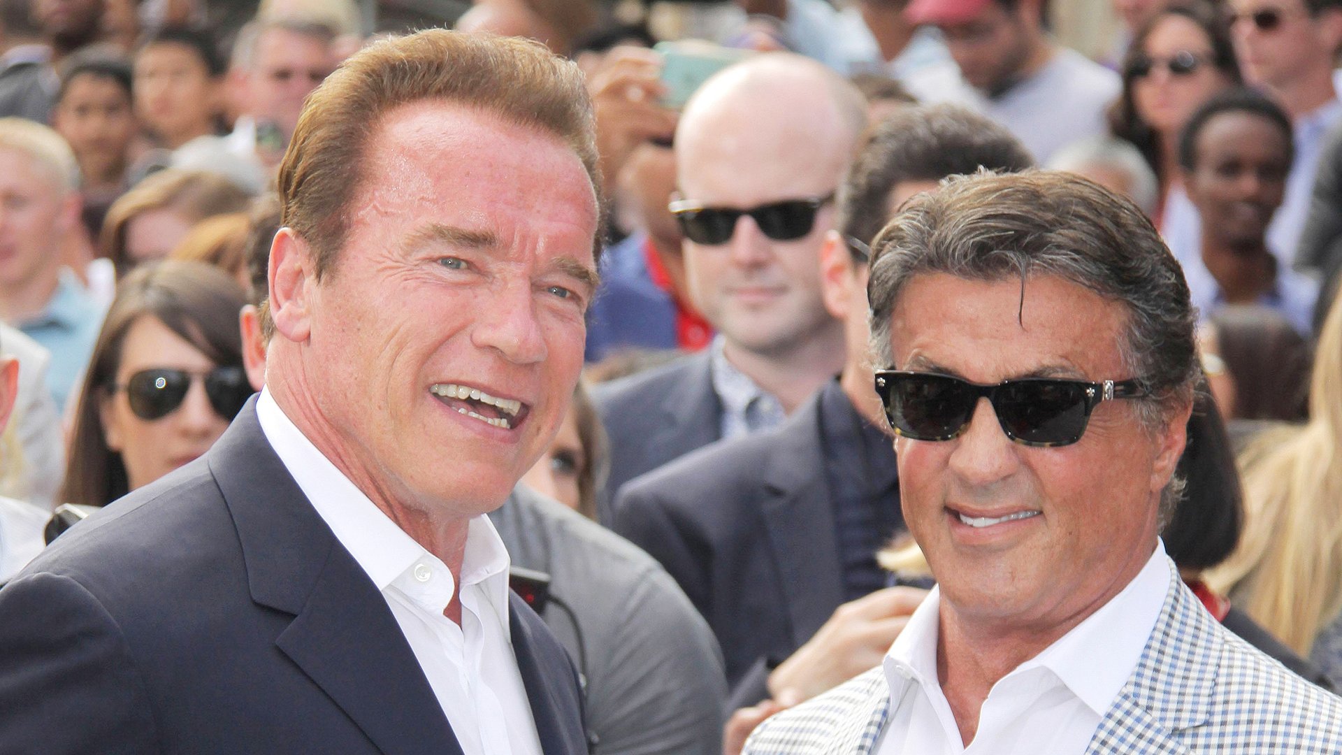 #Arnold Schwarzenegger gibt zu: Ohne Sylvester Stallone wäre er nicht zum Actionstar geworden