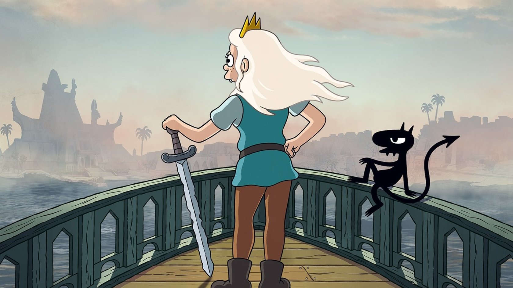 „Disenchantment“ Staffel 2 im Stream auf Netflix: Bean, Luci und Elfo sind zurück