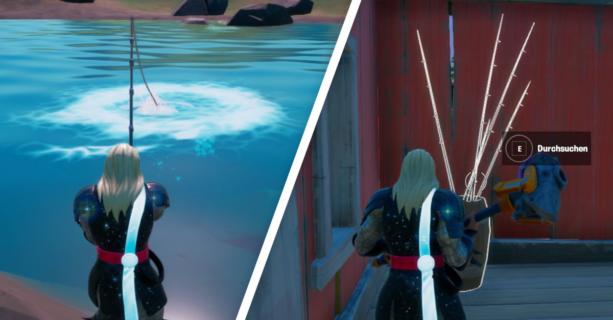 Fortnite Fische Kapitel 3 Season 2 Fortnite: Fange Fische beim Herz-See - Guide