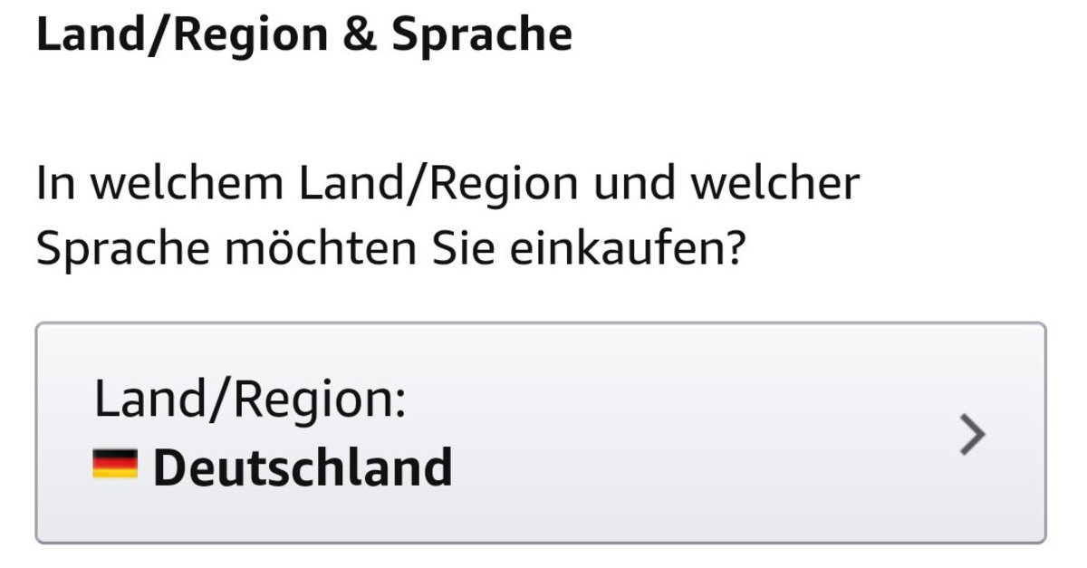 Amazon auf Deutsch umstellen so ändert ihr die Sprache
