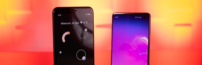 Google Pixel 4 und Samsung Galaxy S10 im Vergleich: Kampf der Handy-Könige