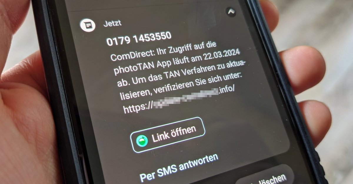 sms zugriff auf phototan app endet