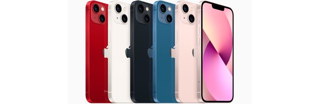 iPhone 13: Farben der Smartphones im Überblick