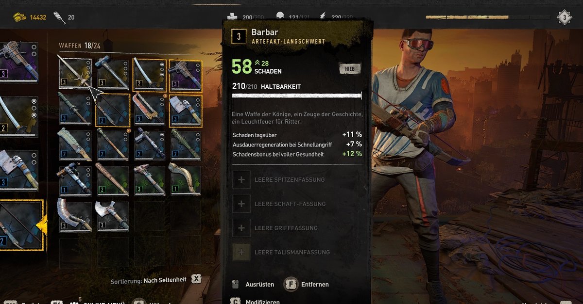Dying Light 2 Finden Sie Den Verschollenen Lieferanten Dying Light 2: Korek-Talisman für unendlich Haltbarkeit finden