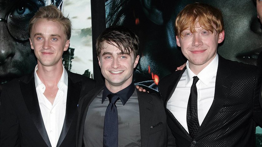 „Harry Potter“-Star Tom Felton feiert Wiedersehen mit den Weasleys