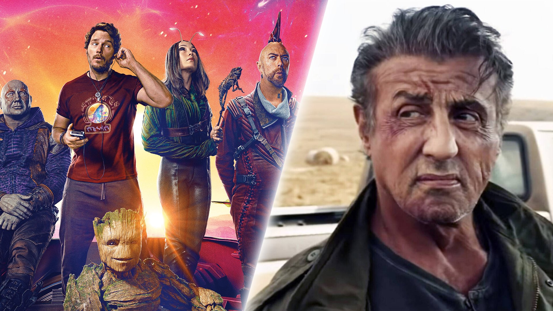 #Sylvester Stallone in Marvel-Montur: Intergalaktische Action in „Guardians of the Galaxy 3“-Trailer