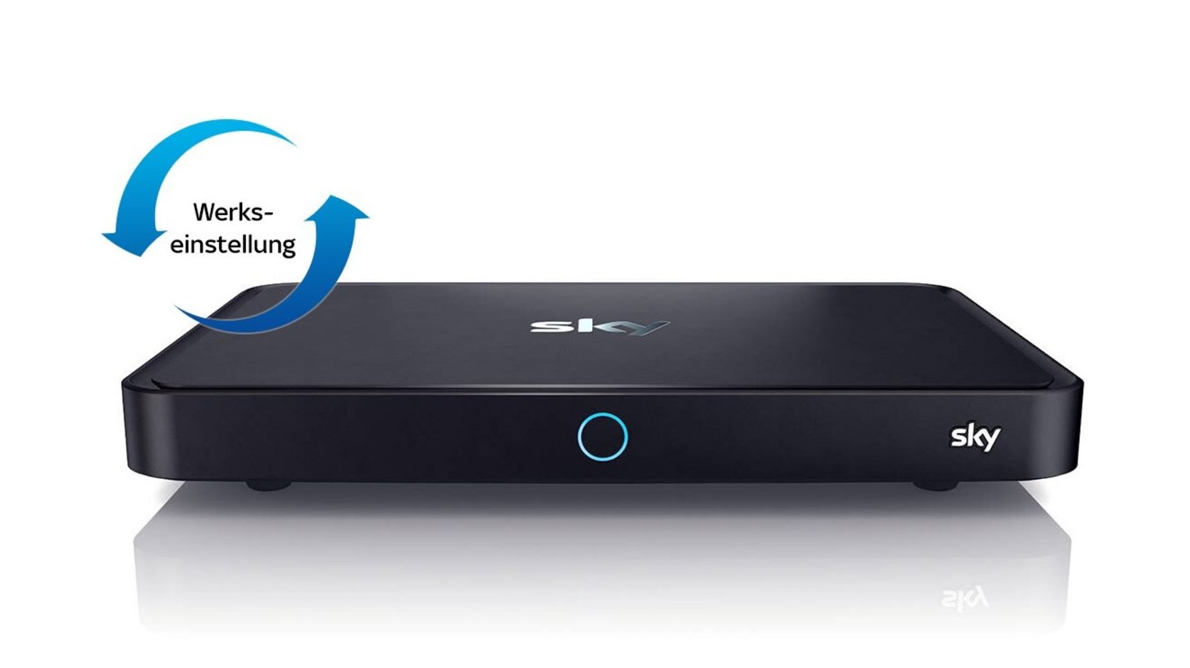 Sky Receiver und Sky Q Receiver zurücksetzen: Schritt für Schritt