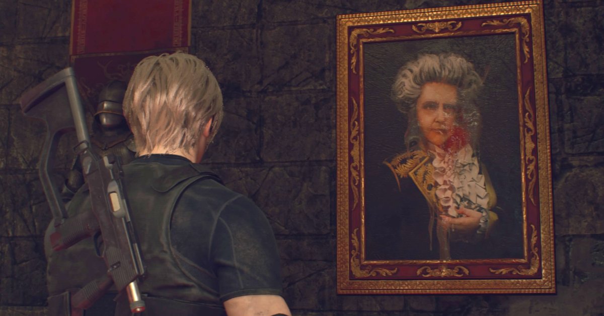Find Ramón’s portrait in Resident Evil 4 Remake