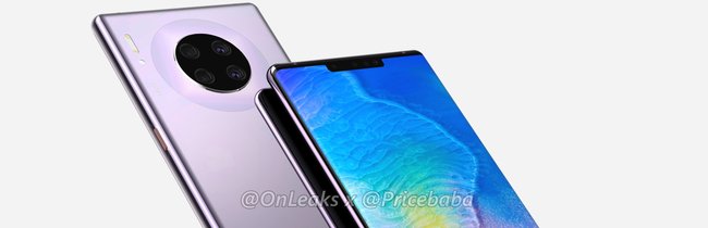 Huawei Mate 30 Pro: So schön soll das nächste Top-Smartphone aussehen