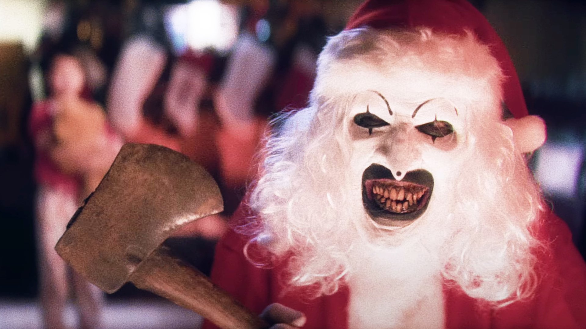 #Die Weihnachtsschlachterei hat eröffnet im ersten Trailer zum neuen Horror-Slasher mit Art dem Clown
