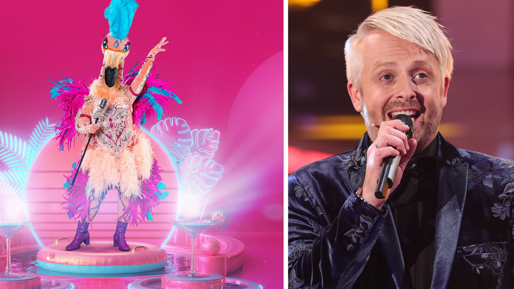 „The Masked Singer“ Flamingo auf Platz 3: Ross Antony enttarnt!