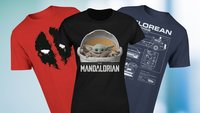 2 Film-T-Shirts für 20 Euro: Disney, Marvel, Star Wars & Co. im Angebot