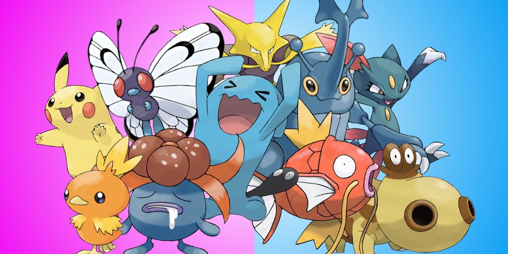 Weibliche Mannliche Pokemon Kennst Du Die Unterschiede Quiz