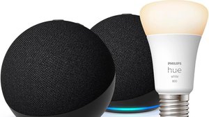 Amazon verblüfft mit diesem Angebot: Echo Dot im Doppelpack mit Philips Hue