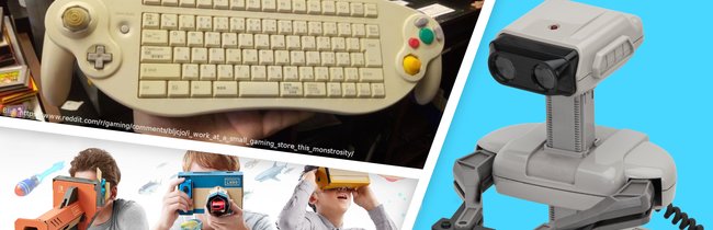 Vom NES bis zur Switch: Die skurrilsten Entwicklungen für Nintendo-Konsolen