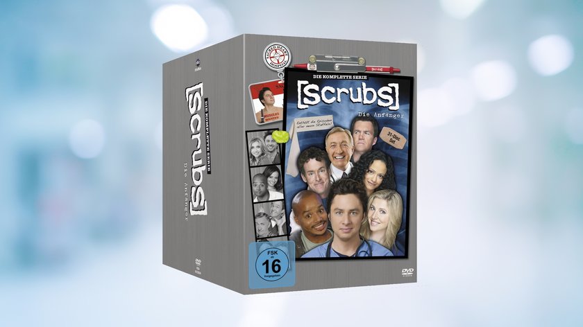 Scrubs – Die Anfänger: DVD-Box stark reduziert – komplette Serie zum Top-Preis