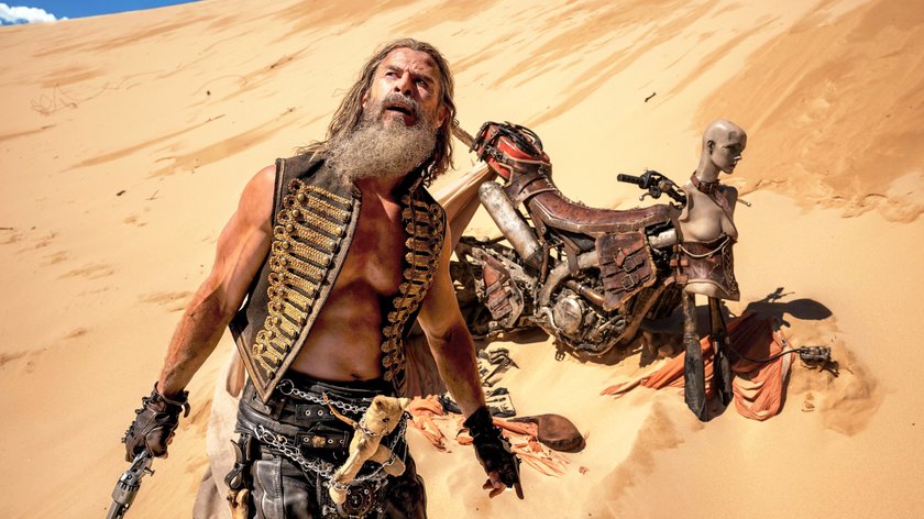 This is the new Immortan Joe in the “Mad Max” action storm with Chris Hemsworth & Anya Taylor-Joy