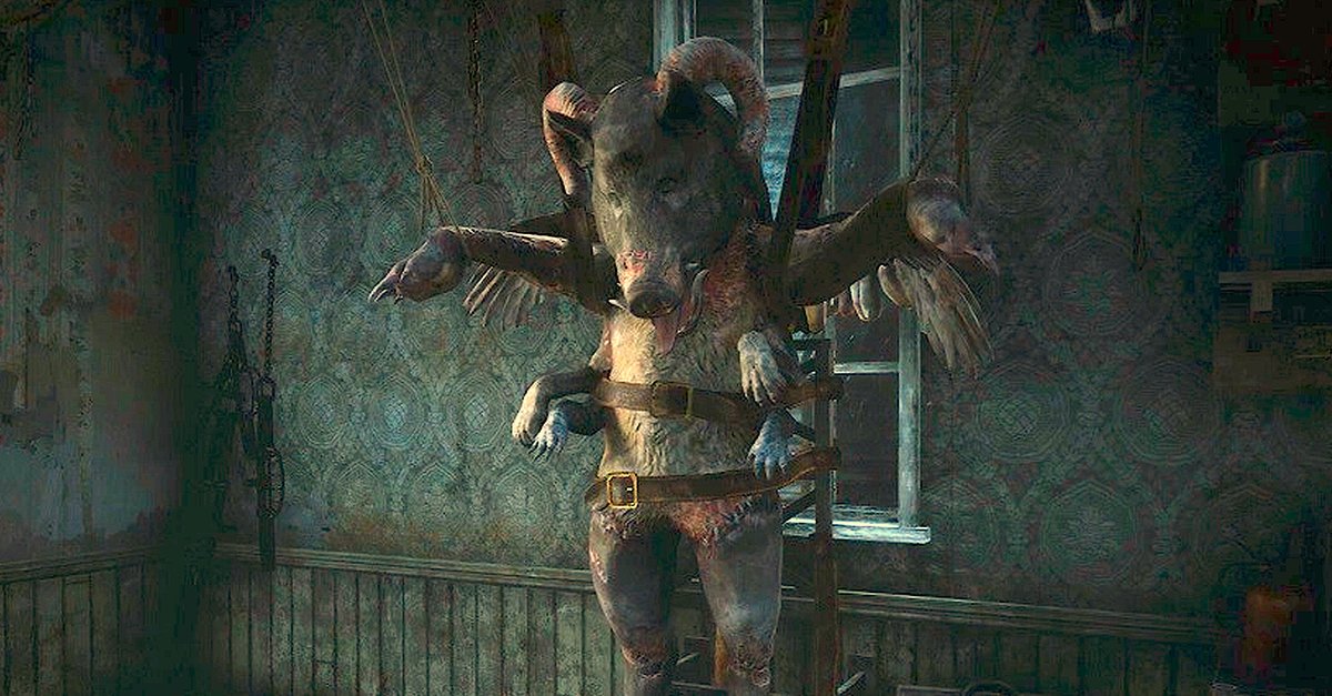 Mannbarschweinevogel Is Probably The Most Disturbing Monster In