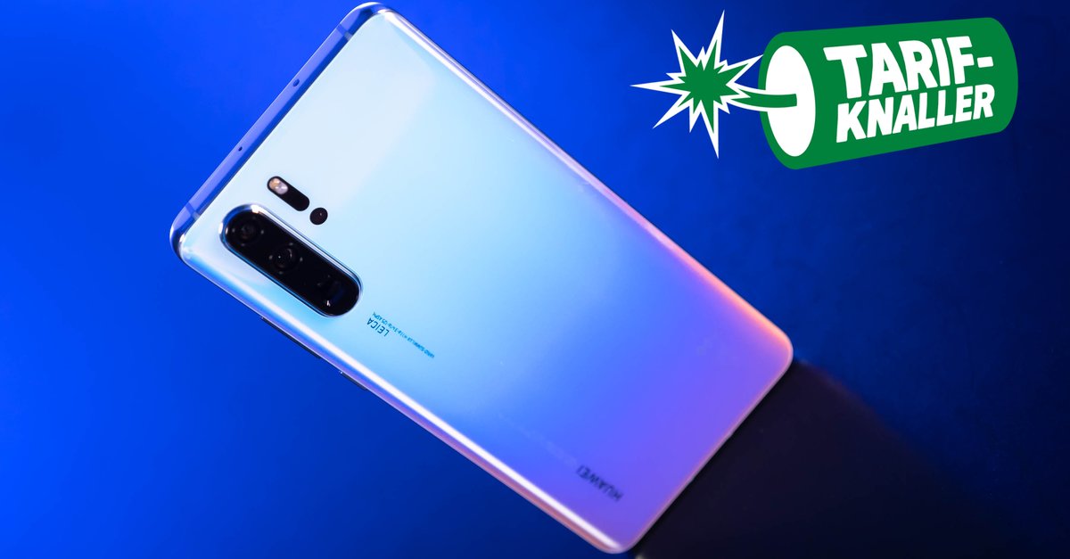 Genialer Handyvertrag Huawei P30 Pro + Tablet gratis + 20 GB LTE für 35 €/Monat