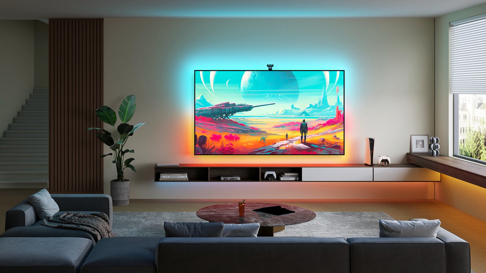 Hollywood-Atmosphäre im Wohnzimmer: Ambilight ganz einfach selbst installieren