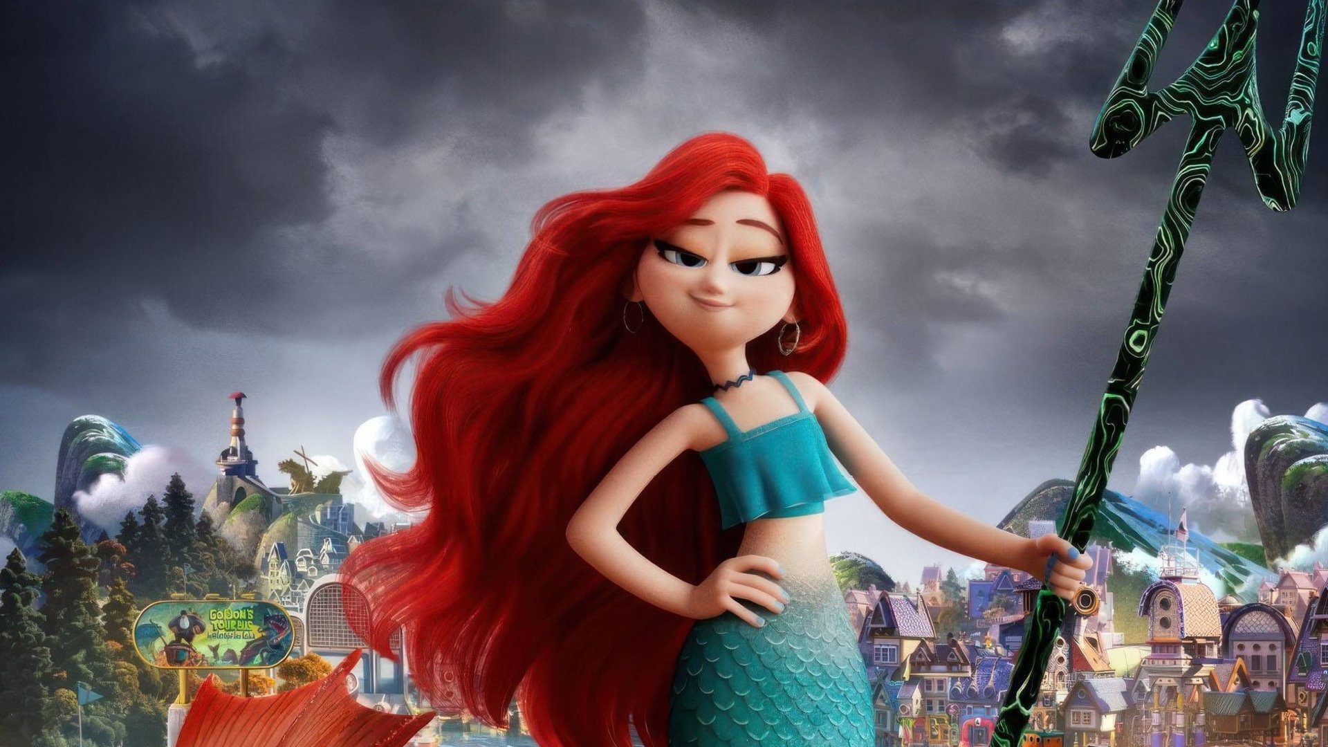 #Ganz anders als bei „Arielle“ – in diesem Animationsfilm wird die Meerjungfrau zum Monster