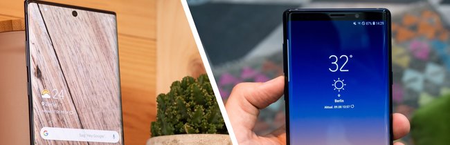 Samsung Galaxy Note 10 Plus und Note 9 im Vergleich: Lohnt sich der Umstieg?