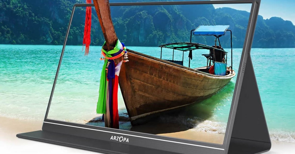 Amazon haut portablen USB‑C‑Monitor zum Sparpreis raus