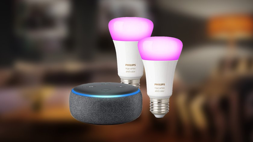 Amazon Echo Dot + Philips-Hue-Set im Angebot: Starter-Kit zum Knallerpreis